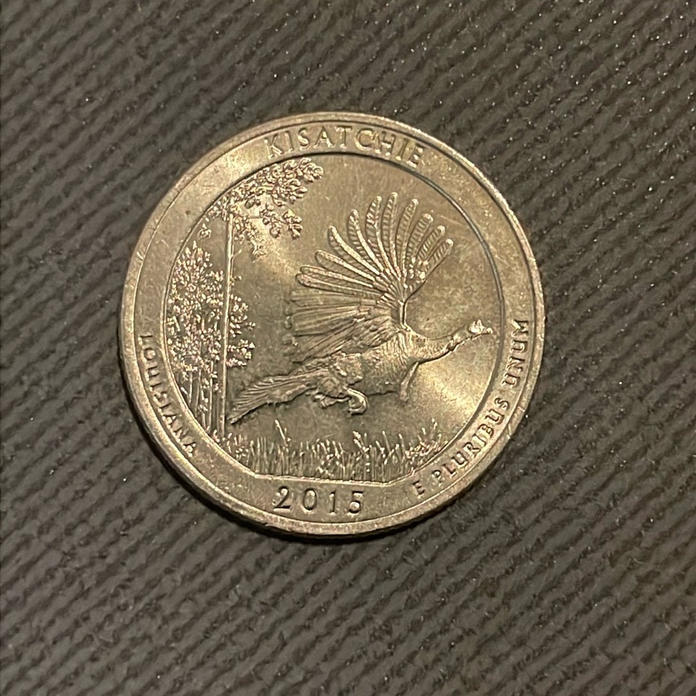 Kisatchie 2015 quarter coin